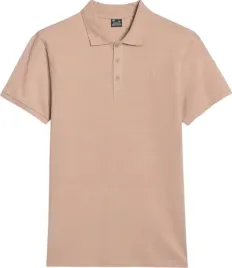 koszulka-meska-polo-4fwss25tptsm407-bezowa