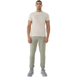 koszulka-meska-t-shirt-4f-4fwss25ttshm2004-kremowa