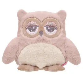 sowa-abby-rozowo-kremowa-23cm