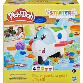play-doh-plastelina-ciastolina-starters-zestaw-samolot-odkrywcy-4-tuby