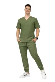 komplet-medyczny-cheroke-stretch-oliwka-roz-xxl