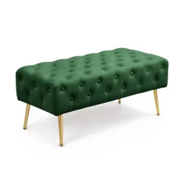 pufa-monaco-welurowa-butelkowa-zielen-100x42-cm-glamour-metalowe-nogi
