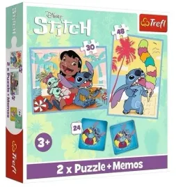 puzzle-2w1-memos-wesoly-dzien-liloandstitch-trefl