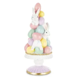 figurka-swiateczna-tort-z-krolikami-zajaczki-jajka-wielkanocne-na-paterze