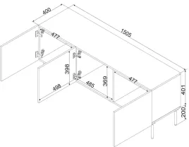 szafka-rtv-isla-1505x40x60-czarny-mat