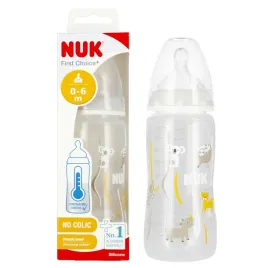 nuk-butelka-z-wskaznikiem-temp-300-ml-0-6m-first-choice-popielata-1074192