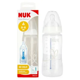 nuk-butelka-z-wskaznikiem-temp-300-ml-0-6m-first-choice-biala-10741926