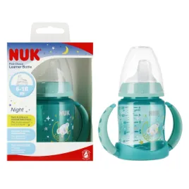 nuk-butelka-150-ml-6-18m-z-uchwytem-first-night-turkus-10743998