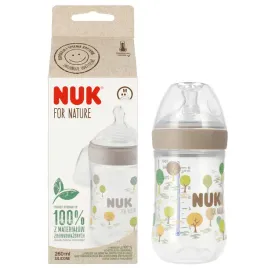 nuk-butelka-ze-smoczkiem-silikonowym-260-ml-m-for-nature-popielata-10742005