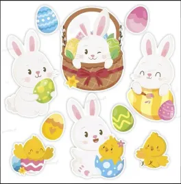 dekoracja-wielkanoc-zajaczki-a4