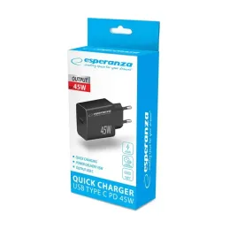 esperanza-ladowarka-sieciowa-45w-usb-c-pd-ezc108k