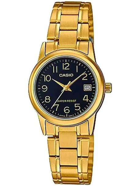 Zegarek Damski  Casio LTP-V002G-1B + BOX +GRAWER