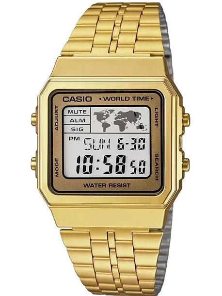 ZEGAREK MĘSKI CASIO VINTAGE A500WGA-9DF (zd158d) + BOX +GRAWER
