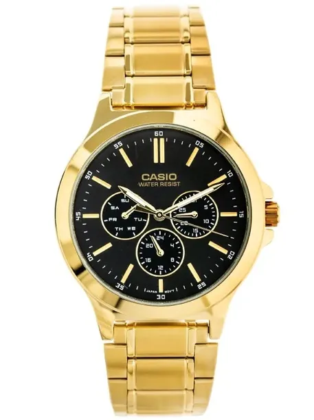 ZEGAREK MĘSKI CASIO MTP-V300G 1A (zd091b) + BOX +GRAWER