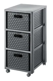 rotho-regal-duzy-z-3-szufladami-country-antracyt