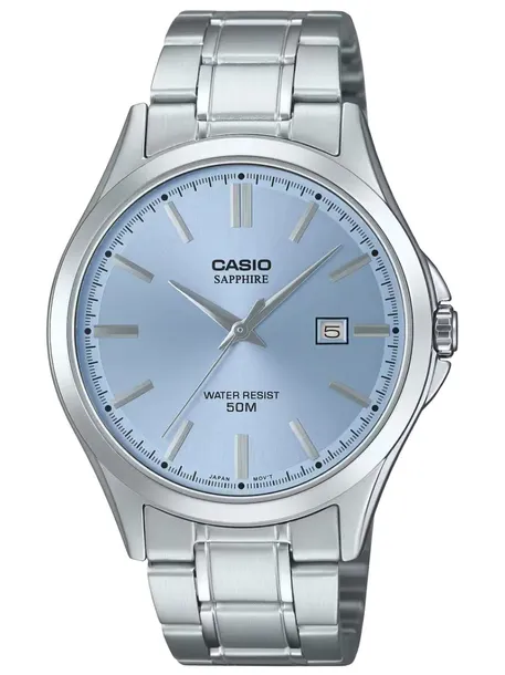 Zegarek Męski Casio MTS-115D-2A2V + BOX (zd292b) SZAFIR +GRAWER