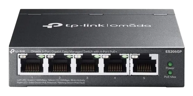 switch-tp-link-es205gp-omada-easy-managed