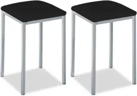 hoker-kuchenny-astimesa-czarny-35x35x45-cm-sztuczna-skora-aluminium