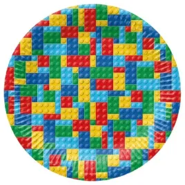 talerze-papierowe-23-cm-8-szt-klocki-okragle-talerzyki-urodziny-party