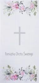 karnet-chrzest-dl-c18-krzyz-kwiaty-roz