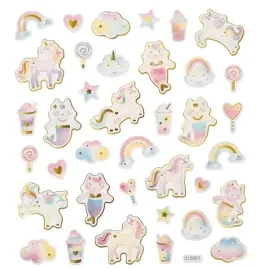 naklejki-jednorozce-i-syrenkotki-38szt