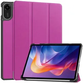 etui-z-klapka-bizon-case-tab-croc-do-xiaomi-redmi-pad-2-fioletowe