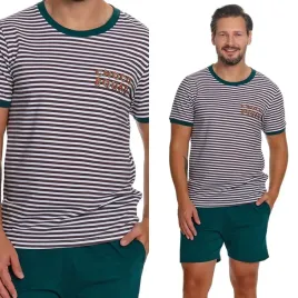 pizama-damska-doctor-nap-7404-choco-green-xl-50-ciemny-zielony