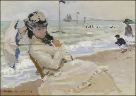 camille-on-the-beach-in-trouville-claude-monet-plakat-915x61-cm