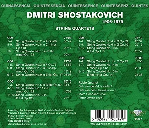 quintessence-shostakovich-complete-string-quartets-rozmiar-s