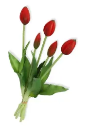 tulipany-w-paku-silikonowe-bukiet-czerwony
