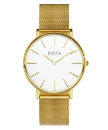 zegarek-bowa-new-york-white-gold-mesh-38-bowa-ny384-24-184m
