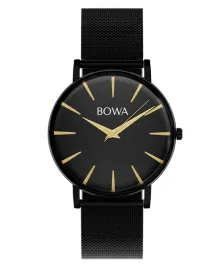 zegarek-damski-bowa-praha-black-gold-tone-mesh-38-bowa-ph381-84-181m