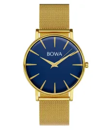zegarek-damski-bowa-praha-navy-blue-gold-mesh-38-bowa-ph384-34-184m