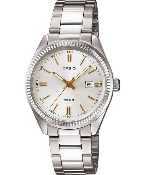 Zegarek męski Casio MTP biały Casio-MTP-1302D-7A2VEF