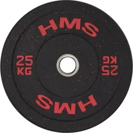 talerz-olimpijski-bumper-obciazenie-hms-htbr25-czerwony-25-kg