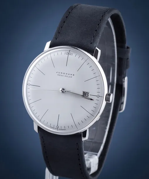 zegarek-junghans-max-bill-mega-solar-radio-controlled-mechanizm-bateria-sloneczna