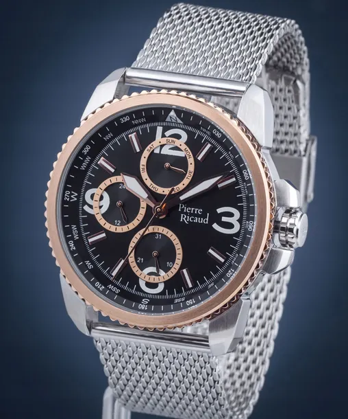 zegarek-meski-pierre-ricaud-multifunction-set-mechanizm-kwarcowy