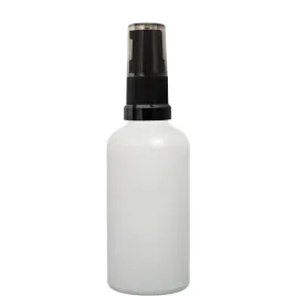 butelka-szklana-100ml-biala-matowa-z-pompka
