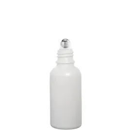 butelka-szklana-30ml-biala-matowa-z-roll-on-nakretka