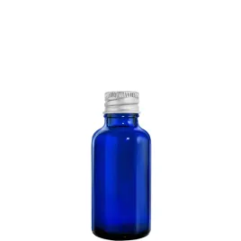 butelka-szklana-30ml-niebieska-z-nakretka-aluminiowa
