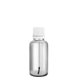 butelka-szklana-50ml-bezbarwna-z-nakretka-i-pedzelkiem-bialym