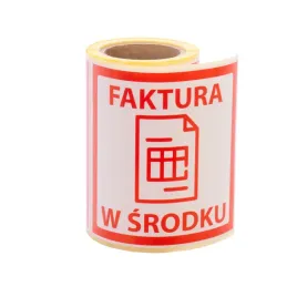 naklejki-etykieta-ostroznie-faktura-kurier-98x98mm-100szt
