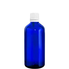butelka-szklana-100ml-niebieska-z-kroplomierzem-bialym