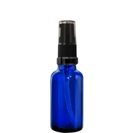 butelka-szklana-50ml-niebieska-z-pompka-dozownikiem