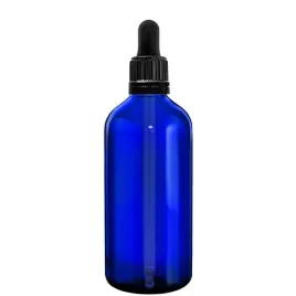 butelka-szklana-100ml-niebieska-z-pipeta-gwarancyjna