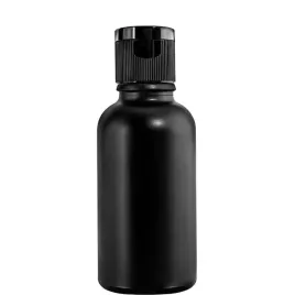 butelka-szklana-50ml-czarna-matowa-z-nakretka-flip-top