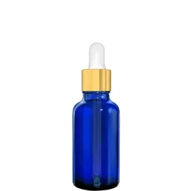 butelka-szklana-30ml-niebieska-z-pipeta-zloto-biala