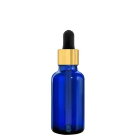 butelka-szklana-30ml-niebieska-z-pipeta-zloto-czarna