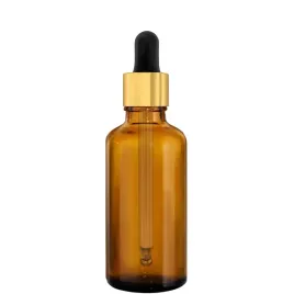 butelka-szklana-100ml-brazowa-z-pipeta-zloto-czarna