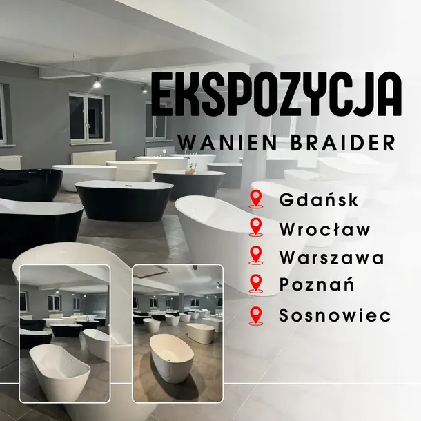 braider-wanna-wolnostojaca-restia-prawa-170-cm-biala-stan-nowy-linia-restia